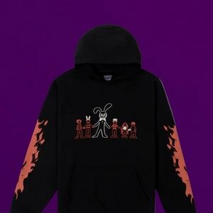 Official Hex x FNaF Yellow Rabbit Hoodie